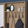 Hanah Home Recibidor P6 - M3 - 2490 Blanco y Nogal